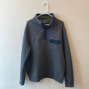 Patagonia Men's Organic Cotton Quilt Snap-T® Pullover Size Large